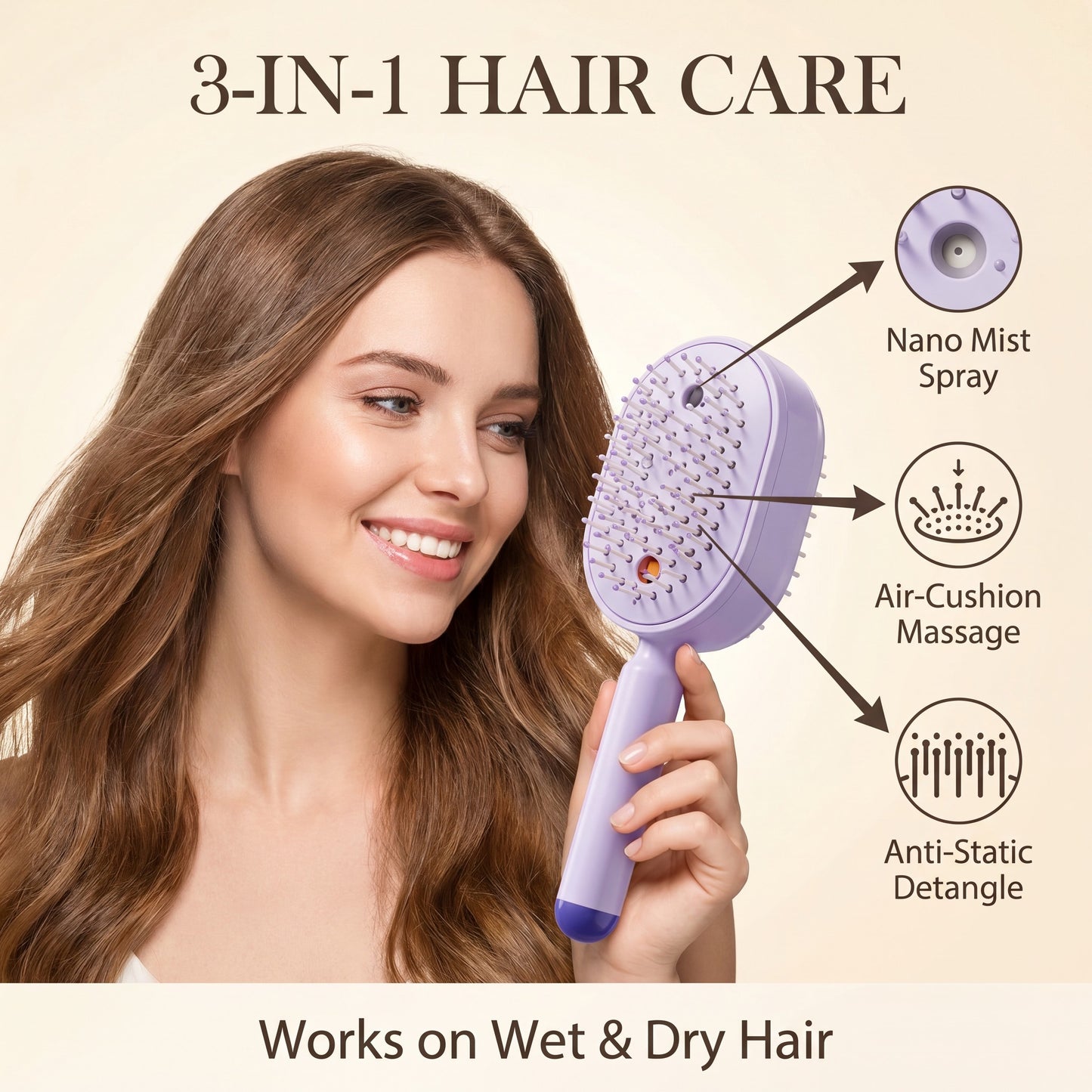 Hair Restore Comb — science-backed ionic mist