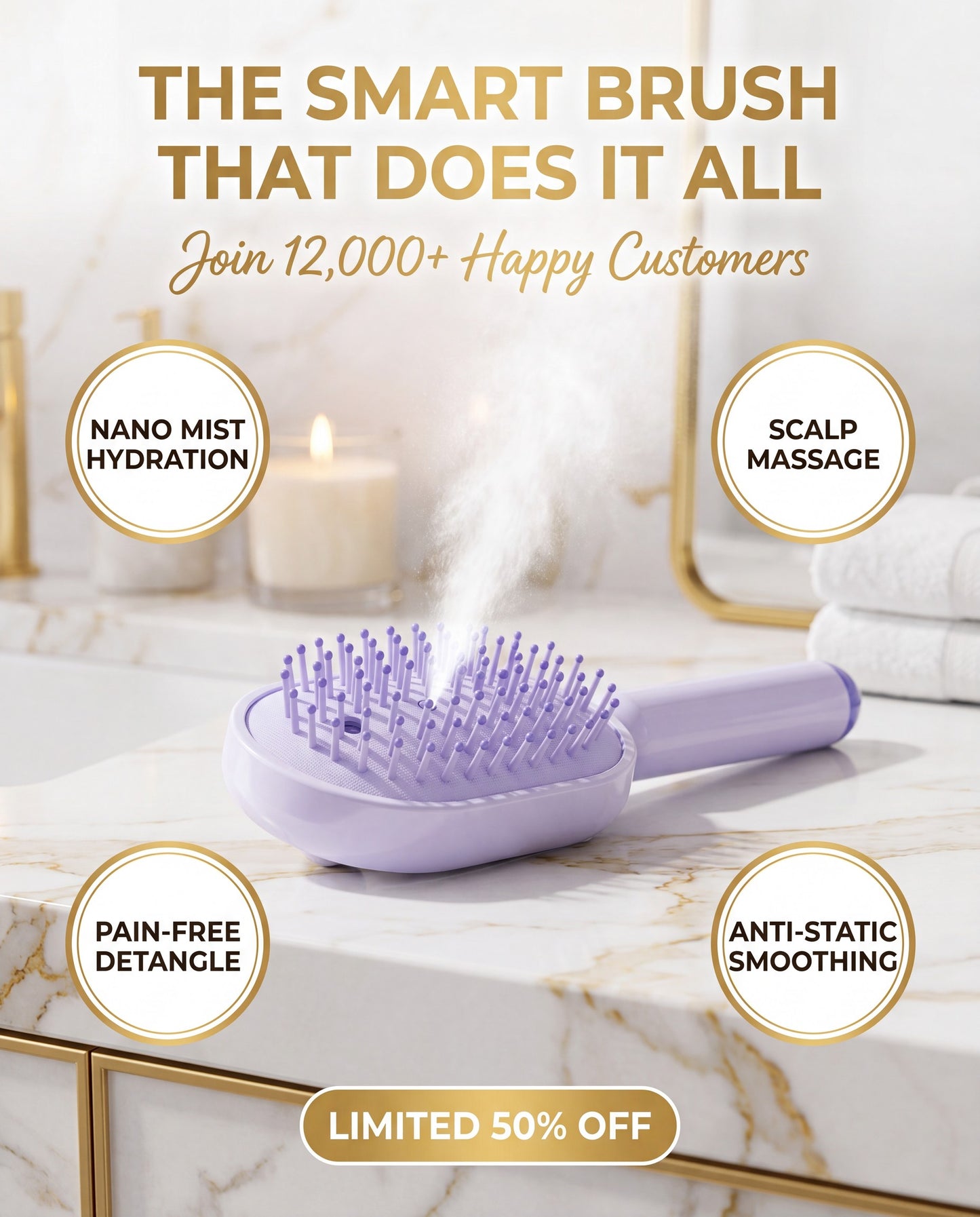 Elovia Labs Hair Restore Comb lifestyle